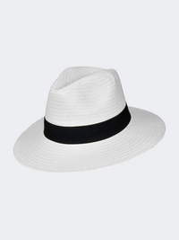 Stamion Fedora Men Beach Hat White