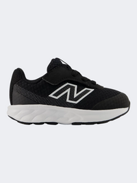 New Balance 520 Airplane Hook & Loop Infant-Unisex Running Shoes Black