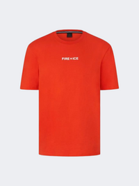 Fire and Ice Mick 3 Men Lifestyle Polo Short Sleeve Coral