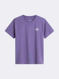 The North Face Alien Relaxed Girls Lifestyle T-Shirt Grounded Plum