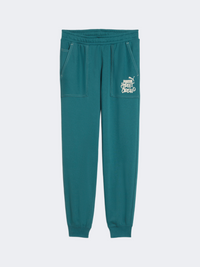 Puma Mid 90S Boys Lifestyle Pant Emerald Ice