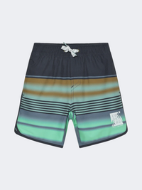 Color Kids Aop Boys Swim Short Fennel Seed