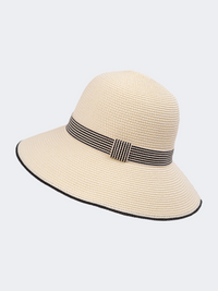 Amelie Women Beach Hat White
