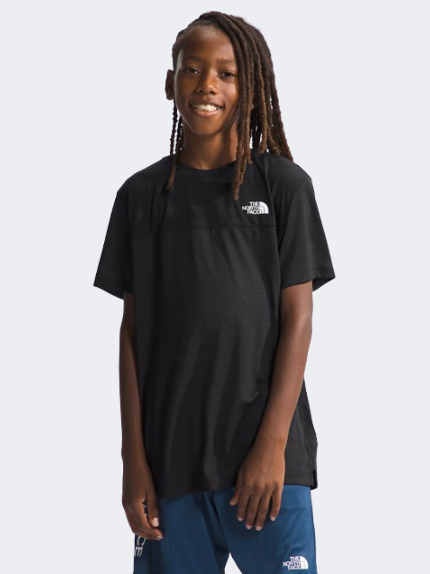 The North Face Never Stop Boys Hiking T-Shirt Black