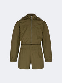 Oil And Gaz Comfortable Kids-Girls Co Ord Set Olive