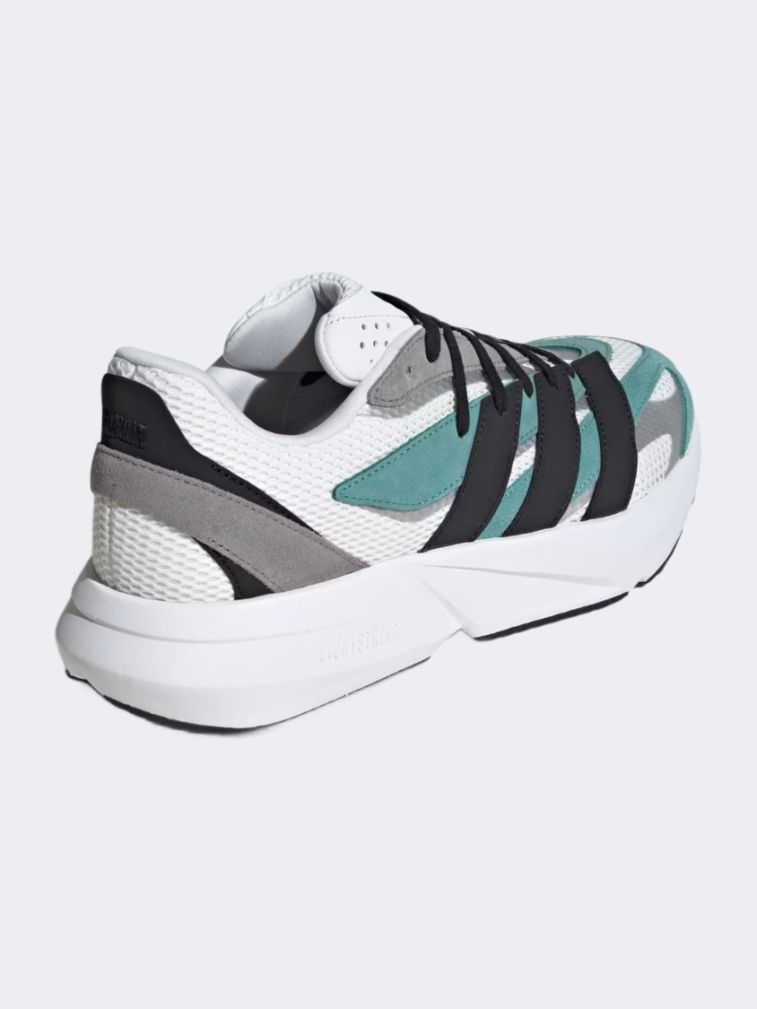 Adidas Lightblaze Men Sportswear Shoes White/Black/Teal