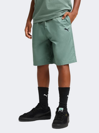 Puma Super Boys Lifestyle Short Green Moon