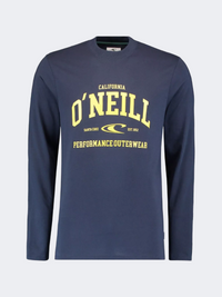 Oneill Uni Outdoor Men Lifestyle Long Sleeve Ink Blue