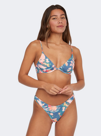 Oneill Honopu Rockley Women Beach Bikini Set Blue