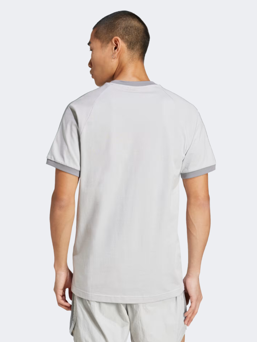 Adidas Adicolor Classics 3 Stripes Men Originals T-Shirt Grey