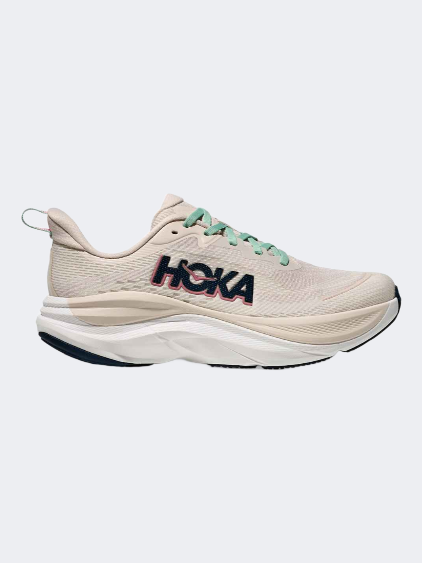 Hoka Skyflow Women Running Shoes Rose Cream