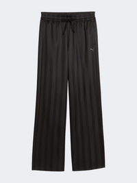 Puma League Wide Leg Women Lifestyle Pant Black
