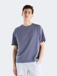 New Balance Athletics Crafted Graphic Men Lifestyle T-Shirt Neptune Grey