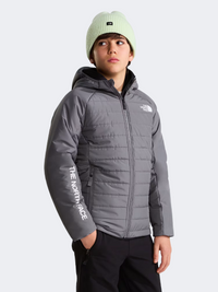 The North Face Never Stop Synthetic Boys Lifestyle Jacket Smoked Pearl