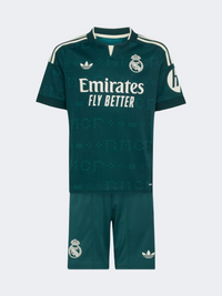 Adidas Real Madrid 26/27 Away Kids-Boys Football Set Aurora Ivy