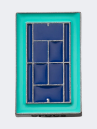 Crocs Tennis Court Unisex Lifestyle Pins Blue