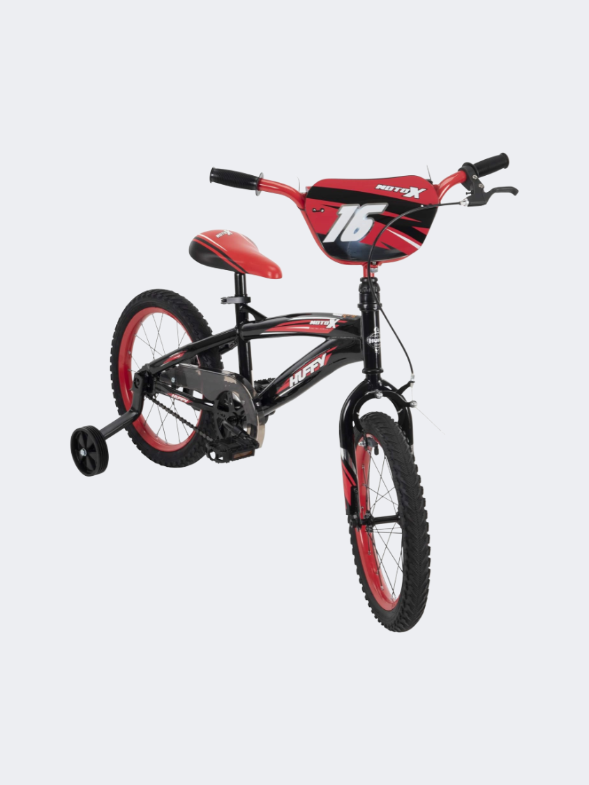 Huffy Moto X 16 Inch Bike Black/Red