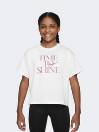 Nike Sportswear Empower Shine Women Lifestyle T-Shirt White