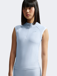 Nike Sportswear Tight Sleeveless 1/4-Zip Women Lifestyle Tank Hydrogen Blue