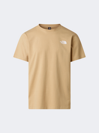 The North Face Regular Graphic Men Lifestyle T-Shirt Khaki Stone