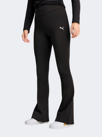Puma Essentials High-Waist Flared Women Lifestyle Tight Black