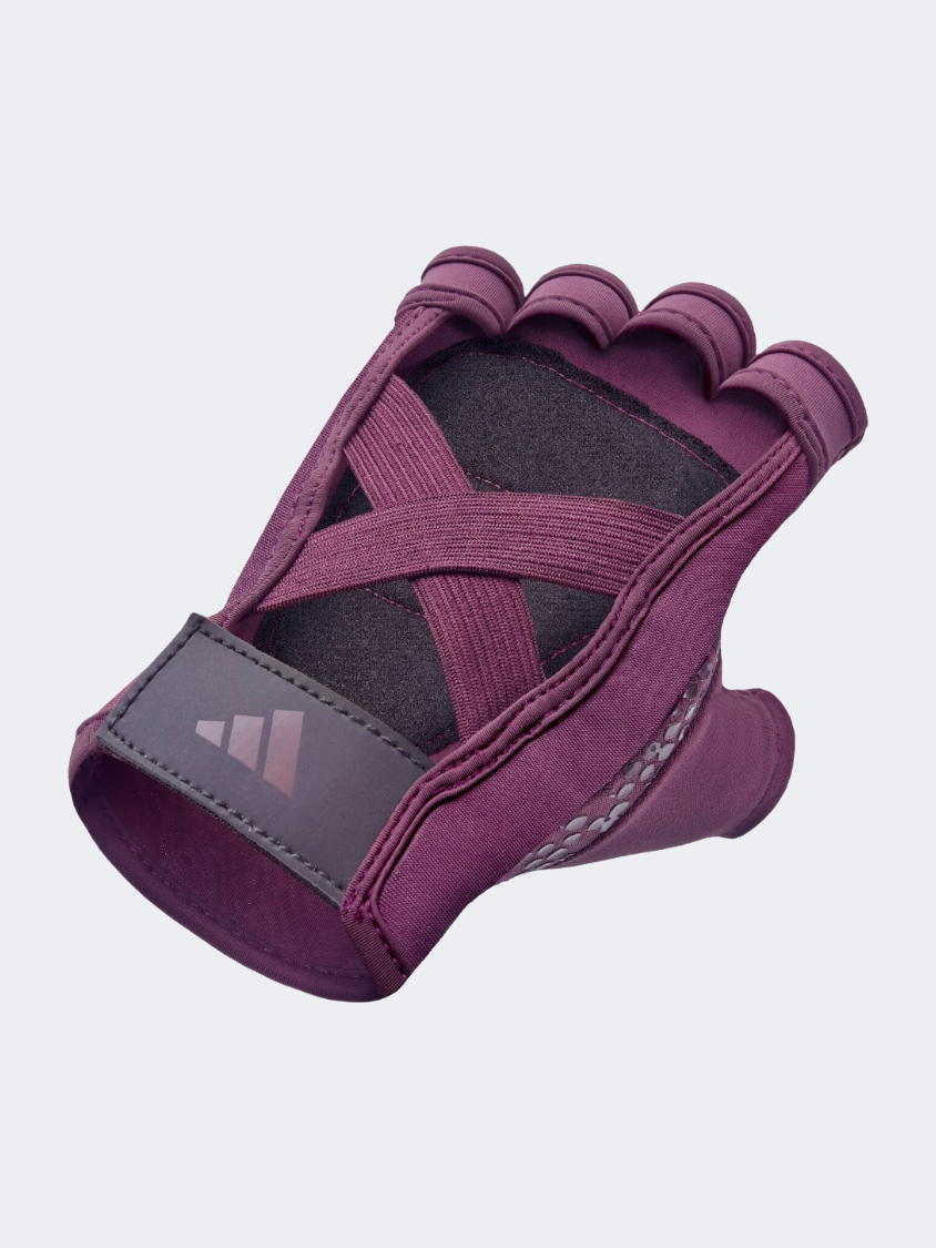 Adidas Accessories Training Women Fitness Gloves Crimson