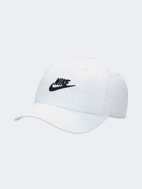 Nike Girls Club Futura Wash Cap White/Black