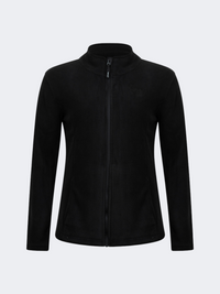 Top Ten Warm Women Skiing Full Zip Fleece Black