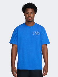 Nike Max90 Men Basketball T-Shirt Blue