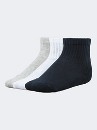 Top Ten Soft Kids Lifestyle Socks Grey/White/Navy