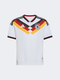 Adidas Germany 26 Home Kids-Unisex Football T-Shirt White