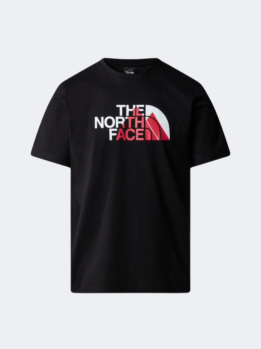 The North Face Biner Graphic 1 Men Lifestyle T-Shirt Black/Red/White