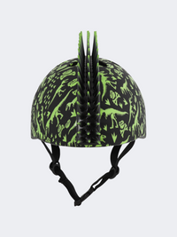 Raskullz T-Rex Bonez Mohawk Boys Biking Helmet Multicolor