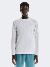 On Train Long-T Graphic Men Training Long Sleeve White