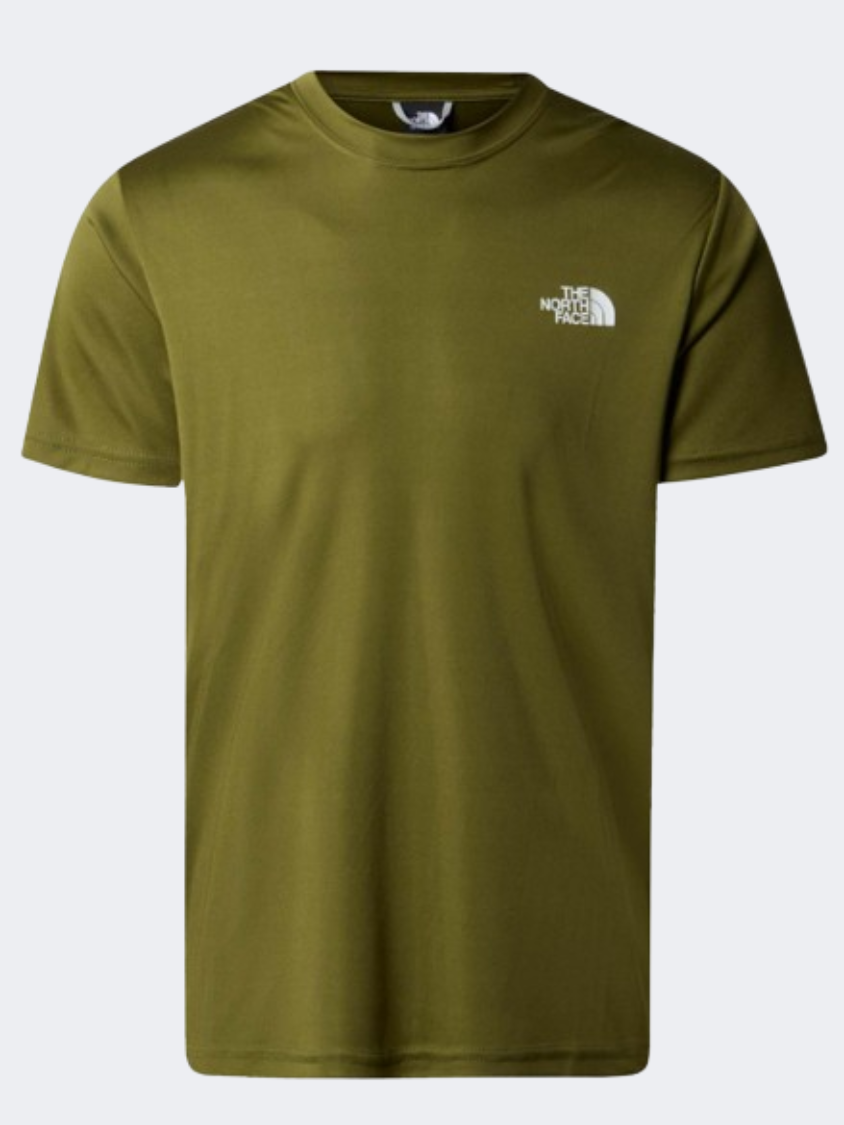 The North Face Reaxion Redbox Men Hiking T-Shirt Forest Olive