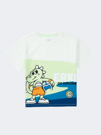 Erke Little-Boys Lifestyle T-Shirt White