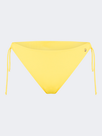 Oil And Gaz Comfortable Women Beach Tie Side Bottom Yellow
