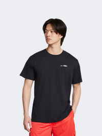 Under Armour Heavyweight Label Men Lifestyle T-Shirt Black