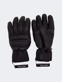 Toni Sailer Adam Leather Men Skiing Gloves Black