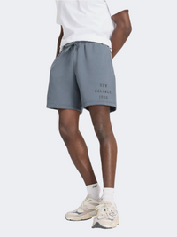 New Balance Iconic Collegiate 7 Inch Men Lifestyle Short Graphite