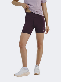 Anta Racing Challenge Compression Women Running Short Dark Purple