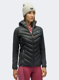 Salewa Fanes Sarner Down Hybrid Women Hiking Jacket Black Out