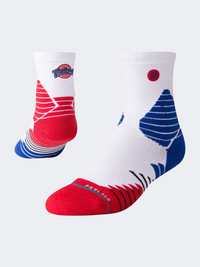 Stance Tune Squad Hoops Unisex Basketball Sock White/Blue/Red
