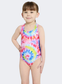 Zoggs Actionback Girls Swim Monokini Twis/Multi