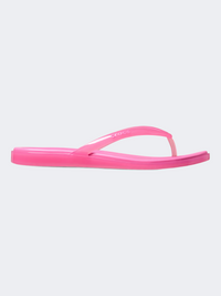 Crocs Miami Jelly Round Toe Women Lifestyle Slippers Pink Lemonade