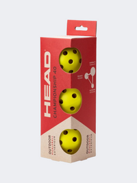 Head 3B Championship 40 (12 Units/Mbo) Pickleball Ball Yellow