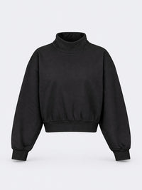 Oil & Gaz Warm Women Lifestyle  Pullover Black