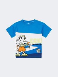 Erke Little-Boys Lifestyle T-Shirt Blue