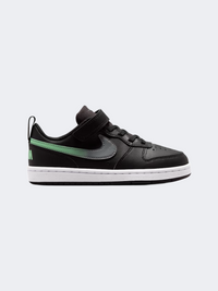 Nike Court Borough Low Fade Ps-Boys Lifestyle Shoes Black/Grey/Green