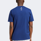 Adidas Lounge Drink Graphic Men Sportswear T-Shirt Dark Blue